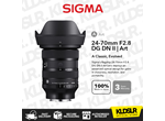 Sigma 24-70mm F2.8 DG DN II Art Lens (Sony E) (Sigma Malaysia)